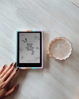 Starter Guide Fine Line Tattoos Mockup eBook