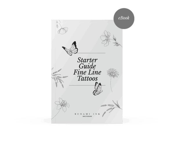 Starter Guide Fine Line Tattoos (eBook), by Alina BUNAMI INK Starter Guide Fine Line Tattoos (eBook), by Alina BUNAMI INK